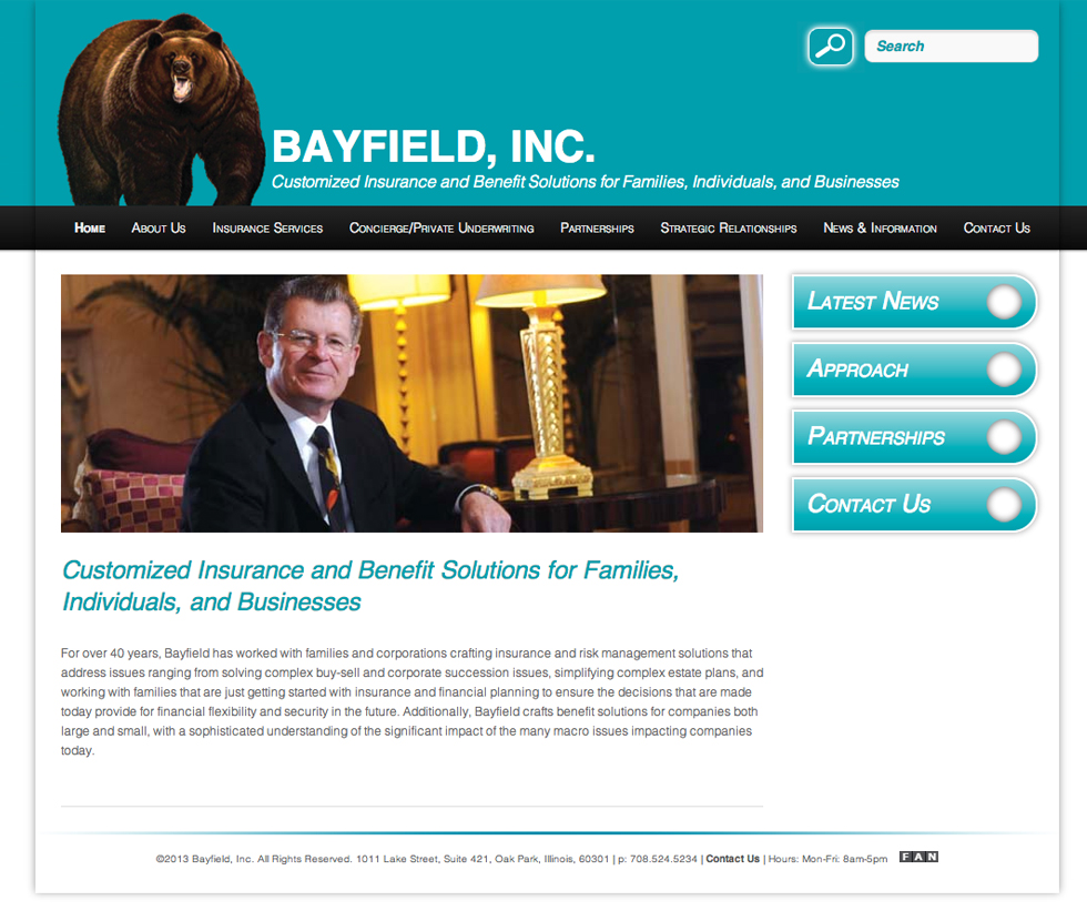 Bayfield, Inc. – Website