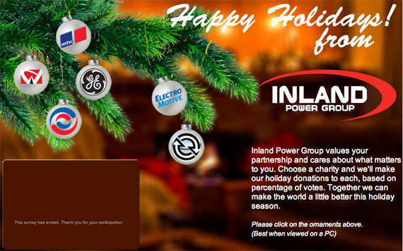Inland Power Group- Holiday Card 2011